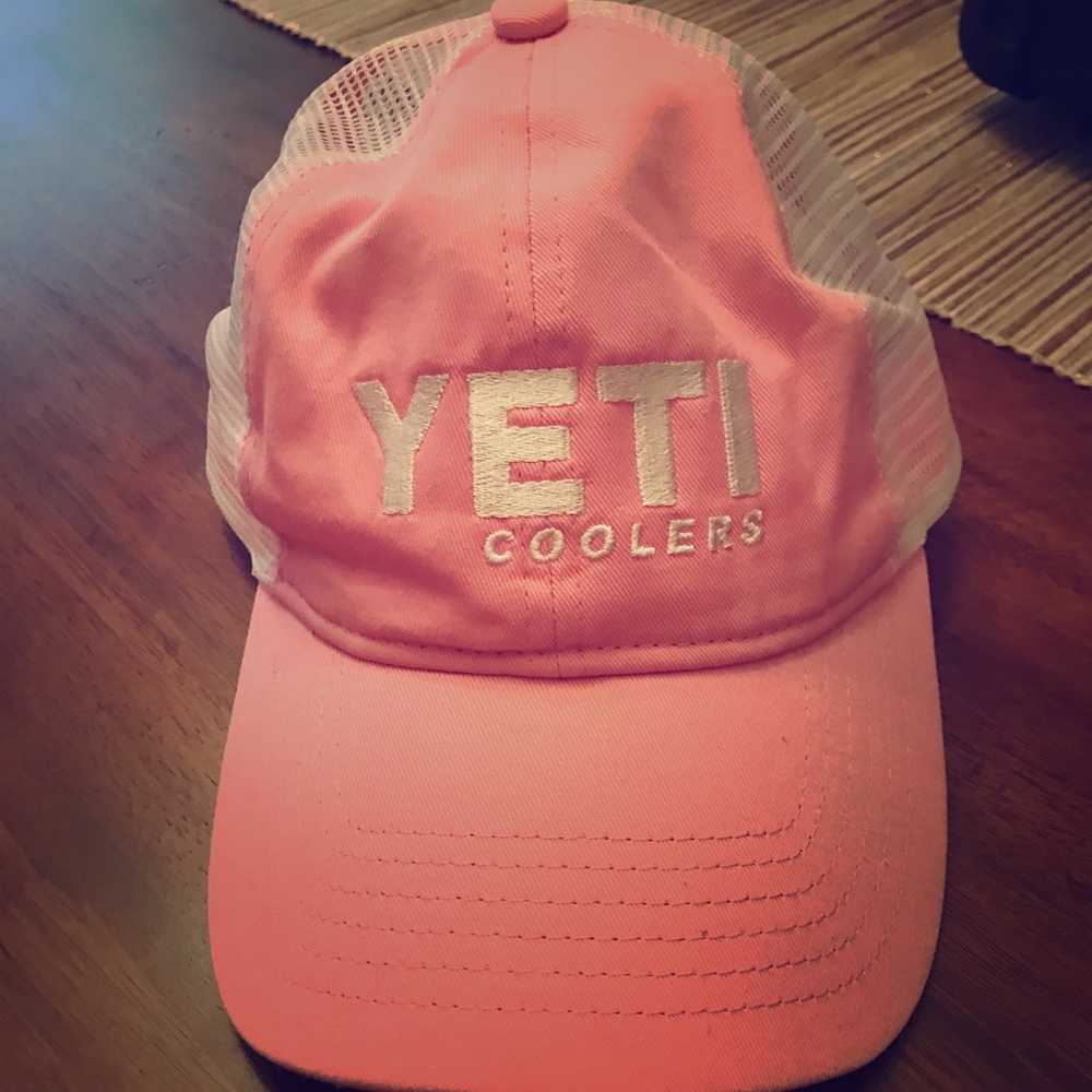 Pink Yeti hat!
